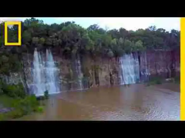 Video: This Empty Quarry Transformed Into a Waterfall-Filled Lake | National Geographic